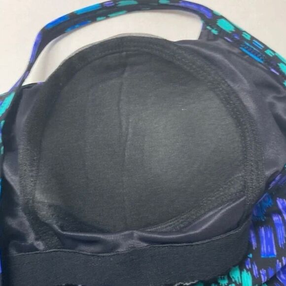 Women's Slimming V-Front Tankini Swimsuit Top Dreamsuit by Miracle Brands Sz 10 - Picture 4 of 9